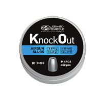 JSB Knock Out Slugs 177 Cal 13.43gr 400ct JSB Knock Out Slugs 177 Cal 13.43gr 400ct