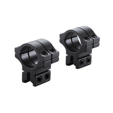 BKL 1 Inch Mount Rings High 9.5-11mm Double Strap Matte Black BKL 1 Inch Mount Rings High 9.5-11mm Double Strap Matte Black