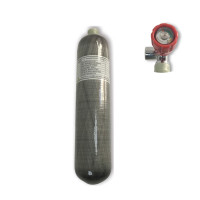 2Ltr Carbon Composite Cylinder Rated 300 bar with Smooth Control Valve