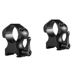 Hawke Precision QD Steel Mounts 1 Inch Ring Weaver or Picatinny Base High