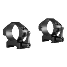 Hawke Precision QD Steel Mounts 30mm Ring Weaver or Picatinny Base Medium