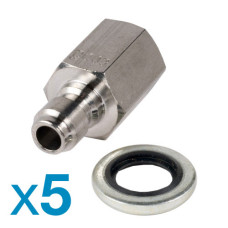 Quick Coupler Plug x 5